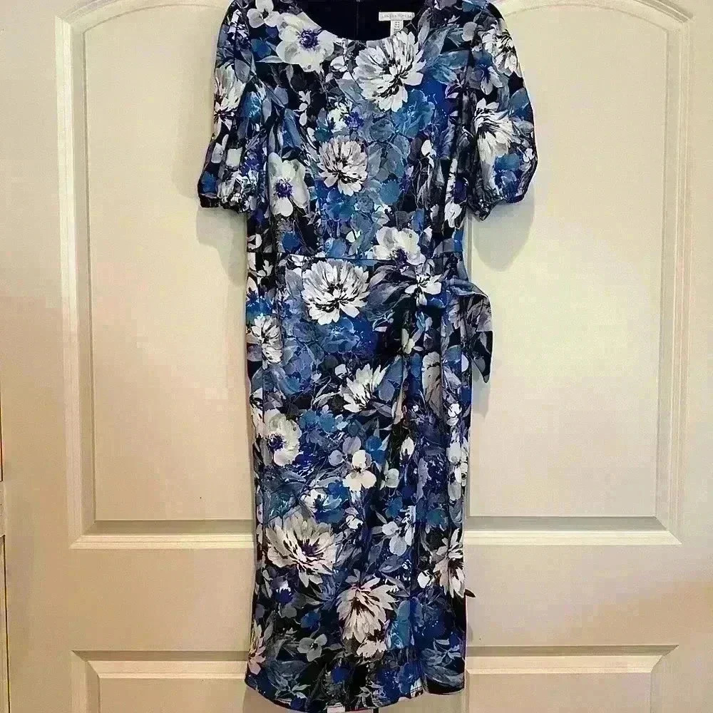 Vintage Style Floral Day Dress